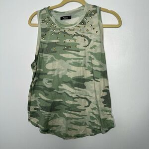 Michael Lauren camo tank top